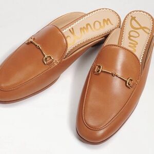 Sam Edelman Brown Leather Mules
